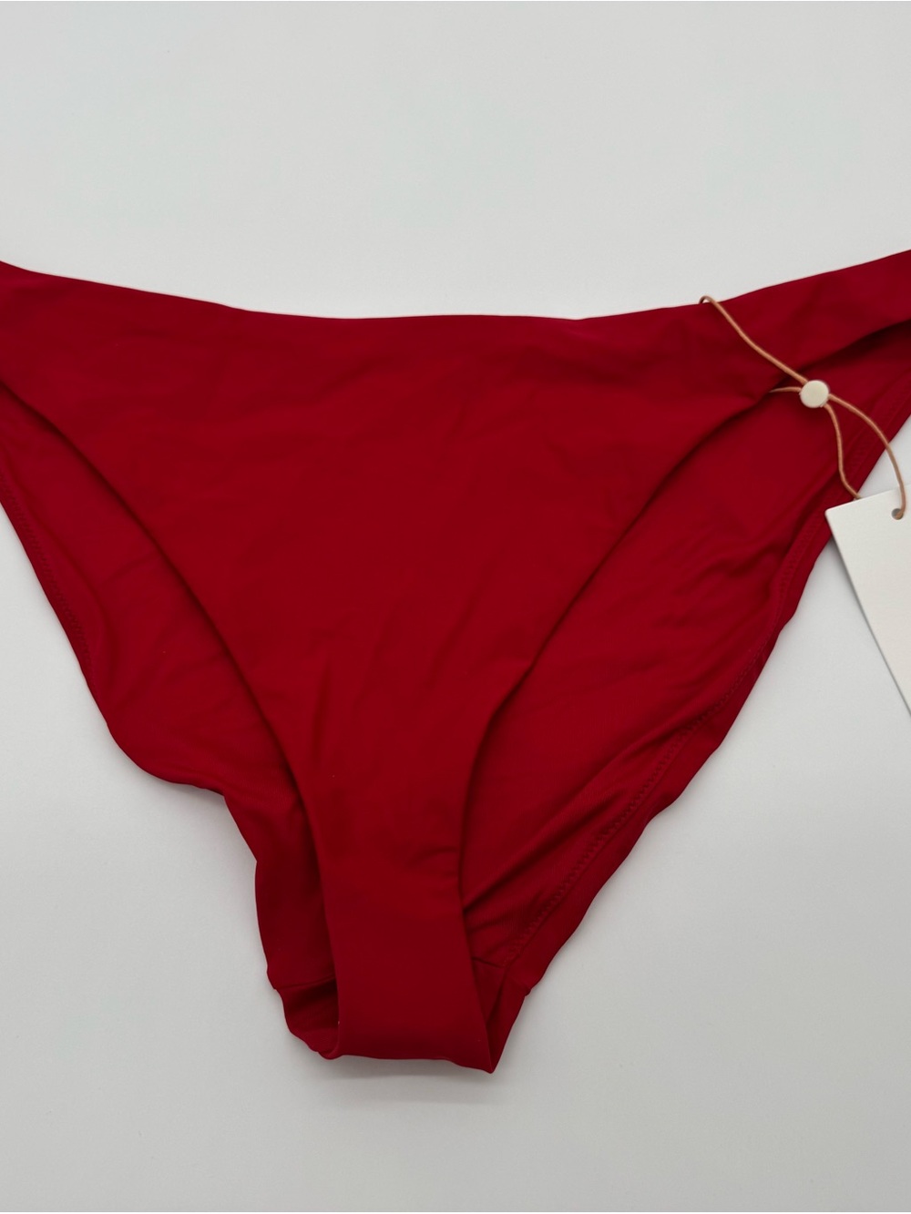 Quince Bright Red Swim‎ Bottom XL NWT
